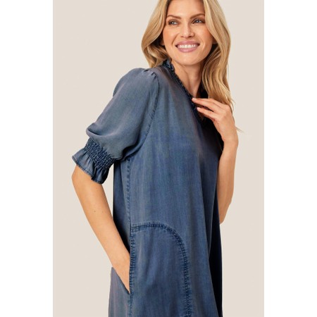 Masai Clothing MaNydelana Soft Denim Dress - Blue