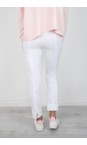 Robell White 10 Rose 09 White Denim Jean  