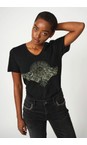 Mos Mosh 801 Black  Nadine Black O-SS Deco Tee  