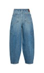 Mos Mosh 447 Dark Blue Rosy Galleon Dark Blue Ankle Jean  