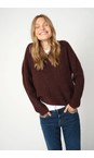 Mos Mosh 159 Fudge Thora Fudge V-Neck Knit Top  