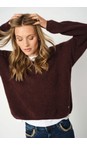 Mos Mosh 159 Fudge Thora Fudge V-Neck Knit Top  