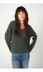 Mos Mosh 836 Urban Chic Thora Urban Chic V-Neck Knit Top  