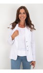 Emilia White Fitted Jacket
