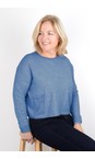 Amazing Woman Bluette Jodie Bluette Front Pocket Supersoft Knit Jumper  