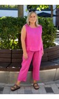 Amazing Woman Fuchsia Lucie Fuchsia Top  