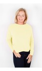 Amazing Woman Pale Lemon  Jodie Pale Lemon Front Pocket Supersoft Knit Jumper  