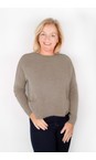 Amazing Woman Smoke Jodie Smoke Front Pocket Supersoft Knit Jumper  