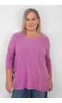 Amazing Woman Crocus Caryf X Crocus Round Neck Oversized Jumper  