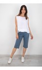 Bella 05 Light Denim Power Denim Shorts