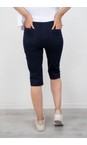 Robell Navy Bella 05 Navy Power Denim Shorts  