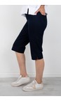 Robell Navy Bella 05 Navy Power Denim Shorts  