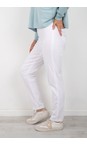 Robell White 10 Bella White Full Length Trouser  