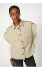 Mos Mosh 155 Brindle  Versa Tale Vest Shirt  
