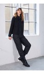Naya Black / White Naya Pin Stripped Side Pocket Trouser  