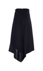 Naya Black  Naya Black Leatherette Punta Roma Skirt  