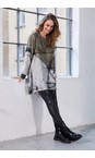 Naya Moss Naya Abstract Print Top  