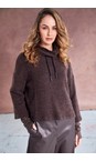 Naya Cocoa Naya Cocoa Mohair Knit Top  