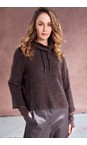 Naya Cocoa Naya Cocoa Mohair Knit Top  
