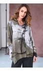Naya Moss Naya Abstract Pocket Detail Shirt  