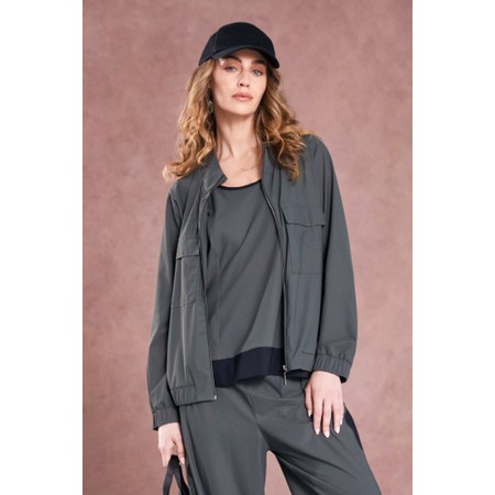 Naya Naya Side Panel Short Jacket - Green