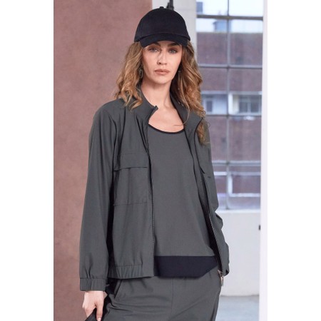 Naya Naya Side Panel Short Jacket - Green
