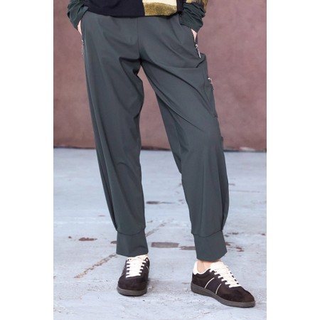 Naya Naya Forest Cuff Drawstring Trouser - Green