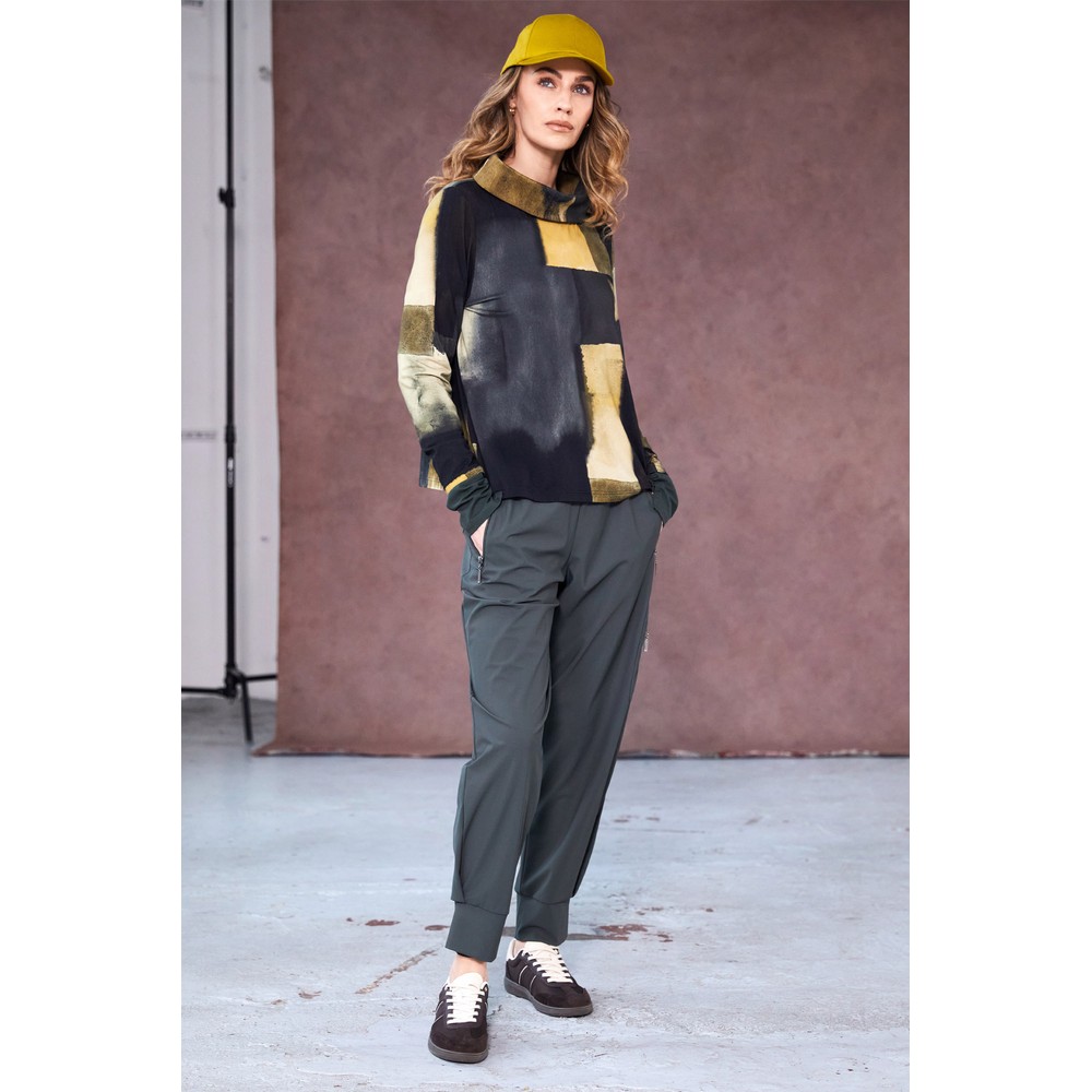 Naya Naya Forest Cuff Drawstring Trouser Forest