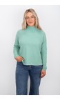 Amazing Woman Bay Jolie Bay Boxy High Neck Knit  