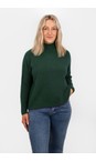 Amazing Woman Forest Jolie Forest Boxy High Neck Knit  