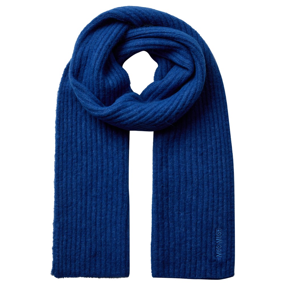 Mos Mosh Lora Knit Scarf 242 Blue Lolite
