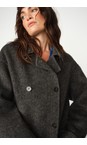 Mos Mosh 819 Phantom Lucca Barkley Wool Coat  