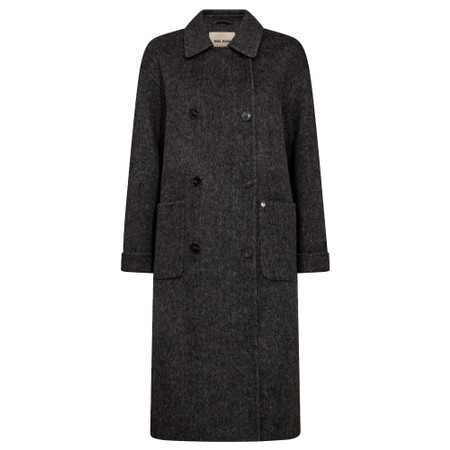 Mos Mosh Lucca Barkley Wool Coat - Brown
