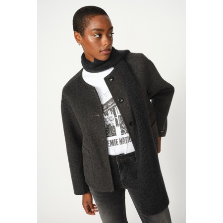 Mos Mosh Maria Loisa Wool Jacket - Grey