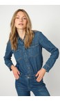 Mos Mosh 401 Blue Natalie Denim Shirt  