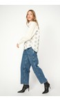 Mos Mosh 447 Dark Blue Rosy Galleon Dark Blue Ankle Jean  