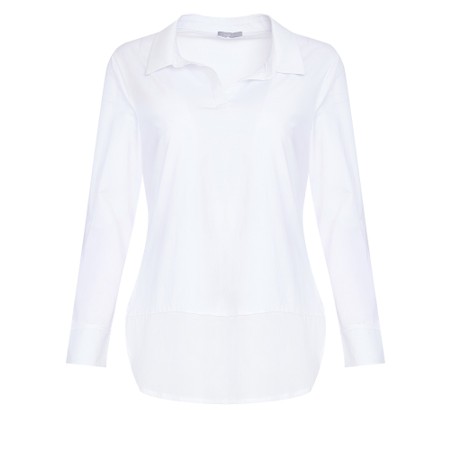 Naya Naya White Jersey Under Top - White