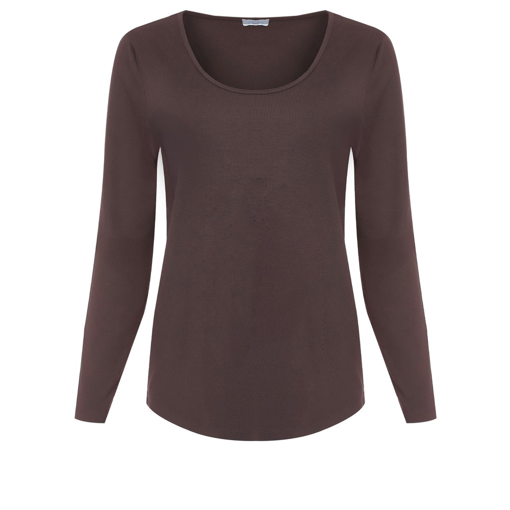 Naya Naya Cocoa Basic Jersey Top Cocoa