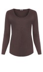 Naya Cocoa Naya Cocoa Basic Jersey Top  