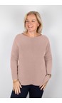 Amazing Woman Antique Rose Maggie Antique Rose Seam Front Supersoft Jumper  