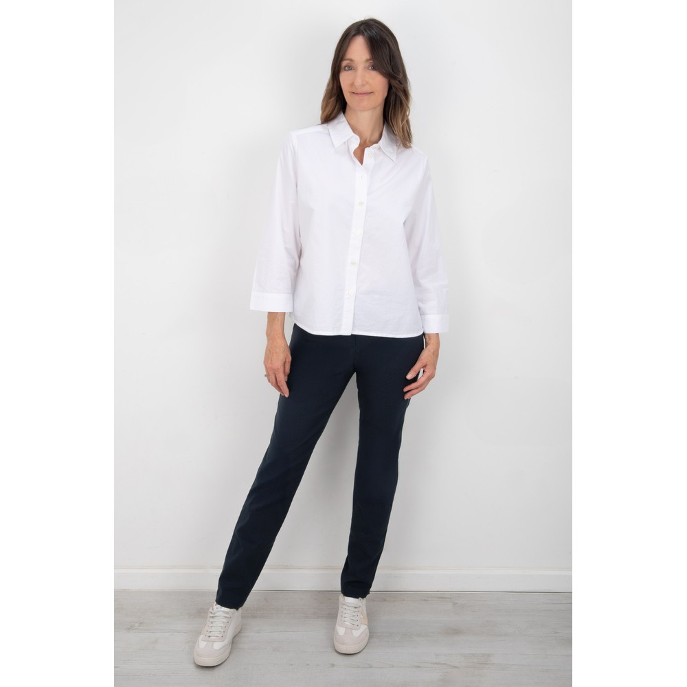 Robell Bella Navy Full Length Trouser Navy 69