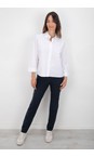 Robell Navy 69 Bella Navy Full Length Trouser  