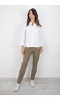 Robell Taupe 17 Bella  Taupe Full Length Trouser  
