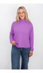 Amazing Woman Pansy Jolie Pansy Boxy High Neck Knit  