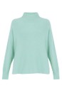 Amazing Woman Seafoam Jolie Seafoam Boxy High Neck Knit  