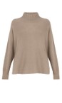 Amazing Woman Smoke Jolie Smoke Boxy High Neck Knit  