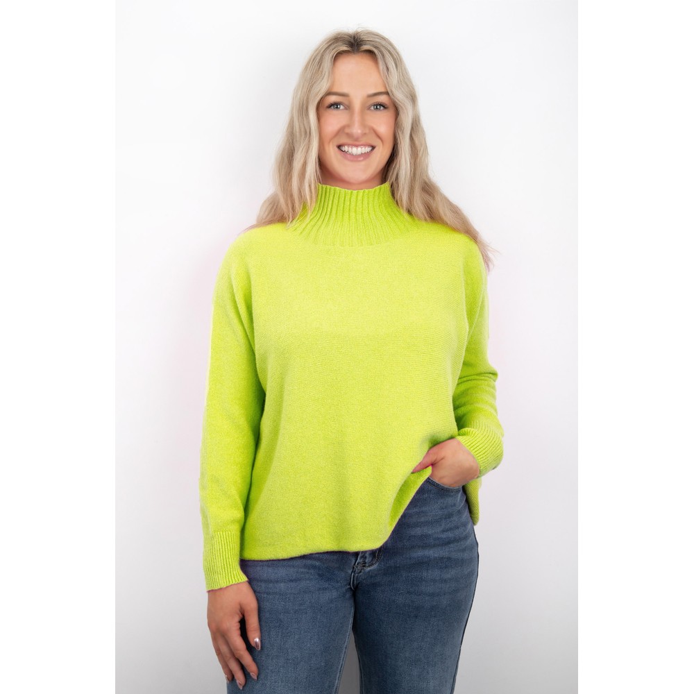 Amazing Woman Jolie Zest Boxy High Neck Knit Zest