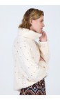 Skatie Ivory Weft Knitted Sweater  