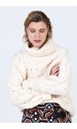 Skatie Ivory Weft Knitted Sweater  