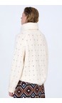Skatie Ivory Weft Knitted Sweater  